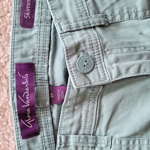 Capri Pants Gloria Vanderbuilt Size 8p - Picture 3 of 4